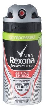 Foto van Rexona men deodorant compressed active shield 75ml via drogist