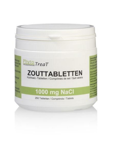 Phytotreat zouttabletten 1000 mg nacl 250tb  drogist