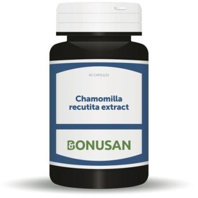 Foto van Bonusan chamomilla recutita 60cap via drogist