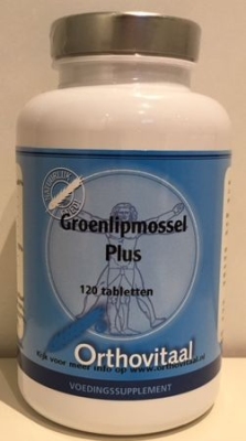 Orthovitaal groenlipmossel plus 120tb  drogist
