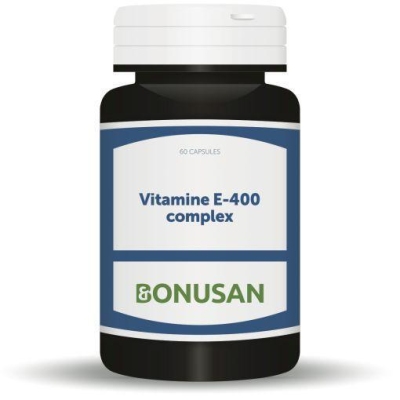 Foto van Bonusan vitamine e 400 complex licaps 60cap via drogist