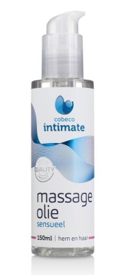 Foto van Cobeco intimate massage olie sensueel 150ml via drogist