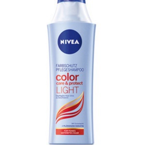Foto van Nivea shampoo color care & protect light 250ml via drogist