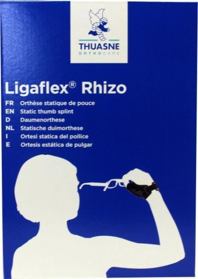 Thuasne ligaflex rhizo antraciet rechts maat 1 1st  drogist