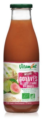 Foto van Vitamont guava nectar bio 750ml via drogist