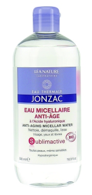 Foto van Jonzac sublimactive micellair water anti-aging 500ml via drogist