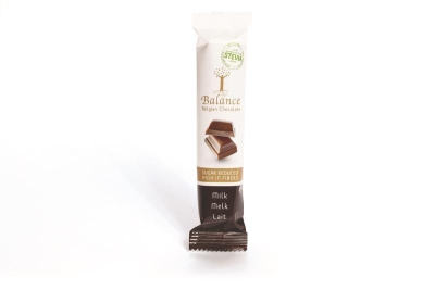 Foto van Balance chocolade reep melk 35g via drogist