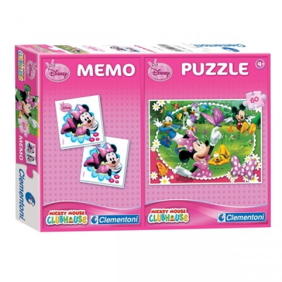 Foto van Drogist.nl speelgoed puzzel/memo minnie mouse 1 stuk via drogist
