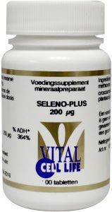 Vital cell life seleno plus seleniummethionine 200mcg 100tab  drogist