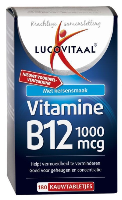 Lucovitaal vitamine b12 1000 mcg 180tb  drogist