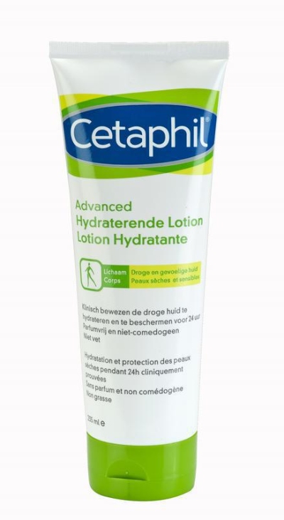 Foto van Cetaphil advanced hydraterende lotion 235ml via drogist