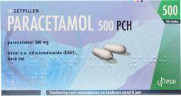 Foto van Drogist.nl paracetamol 500mg 10zp via drogist