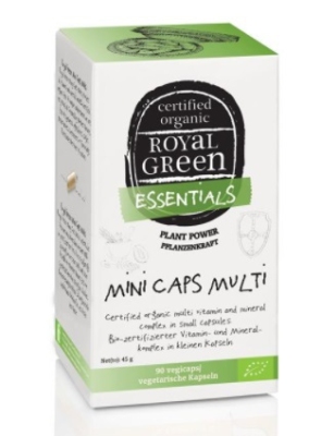 Foto van Royal green essentials multi mini capsules 90cap via drogist