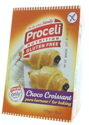 Foto van Proceli chocolade croissant 3st via drogist