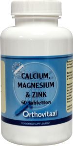Orthovitaal calcium magnesium zink 60tab  drogist