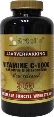 Artelle vitamine c1000 mg bioflavonoiden 365tb  drogist