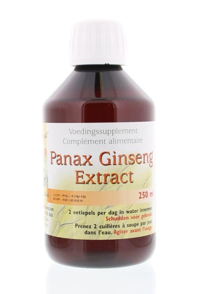 Foto van Herborist panax ginseng extract 250ml via drogist