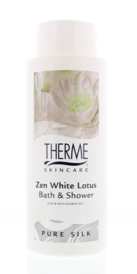 Foto van Therme bath & showergel zen white lotus 500 ml via drogist