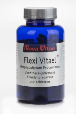 Foto van Nova vitae flexivitael harpago 200tab via drogist
