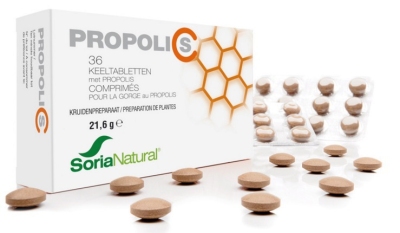 Soria natural propolis c keeltabletten 36tabl  drogist
