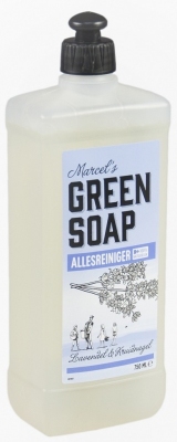 Foto van Marcels green soap allesreiniger lavendel & kruidnagel 750ml via drogist