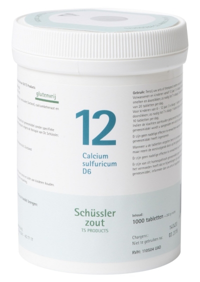 Pfluger schussler celzout 12 calcium sulfuricum d6 1000t  drogist