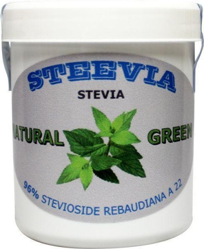 Foto van Steevia stevia natural green 35g via drogist