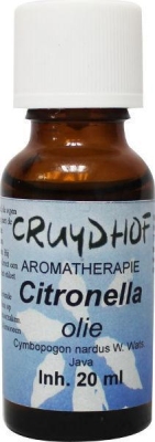 Foto van Cruydhof citronella olie java 20ml via drogist
