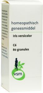 Vsm iris versicolor c6 80grn  drogist
