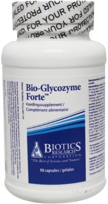 Foto van Biotics bio glycozyme forte 90cap via drogist