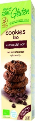 Foto van Ma vie sans chocolade koekjes bio - glutenvrij 150g via drogist