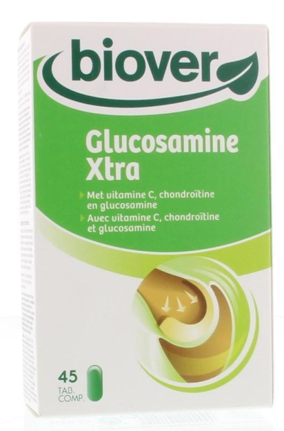 Foto van Biover glucosamine xtra 45tb via drogist