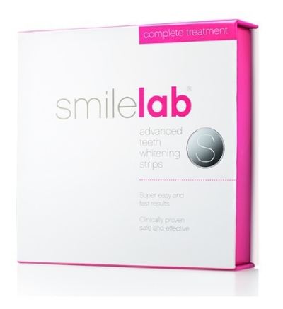 Foto van Smile lab whitening strips sensitive 1st via drogist