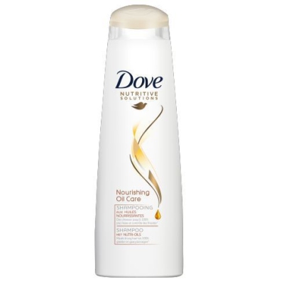 Foto van Dove shampoo nourishing oilcare 250ml via drogist