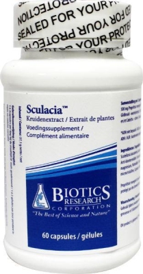Foto van Biotics sculacia 60cap via drogist