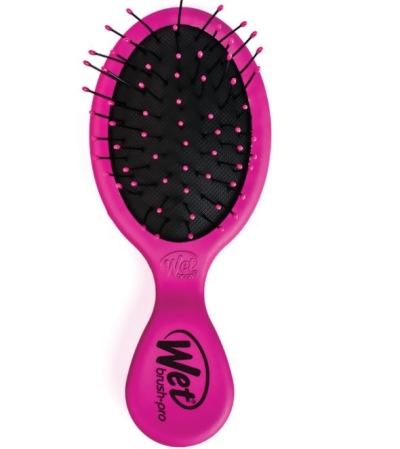 Foto van Wet brush haarborstel mini squirt pink 1 stuk via drogist