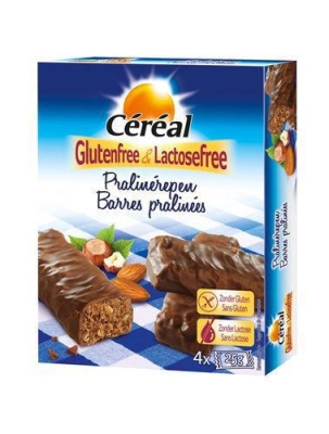 Foto van Cereal pralinerepen glutenvrij 100g via drogist