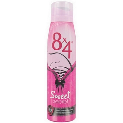 8x4 deospray sweet secret 150 ml  drogist
