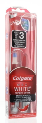 Foto van Colgate expert white tandenborstel en pen 1st via drogist