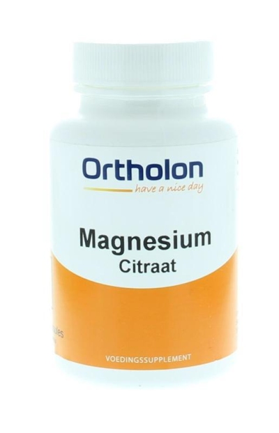 Foto van Ortholon magnesium citraat 60vcap via drogist