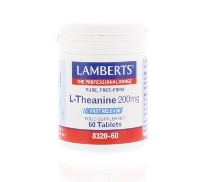 Lamberts l-theanine 200mg 60tab  drogist