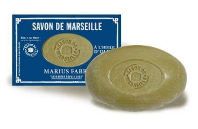 Foto van Savon marseille zeepdoos olijf 150g via drogist