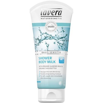 Lavera shower bodymilk sensitive 200ml  drogist
