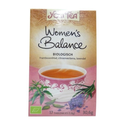 Foto van Yogi tea women's balance 17st via drogist