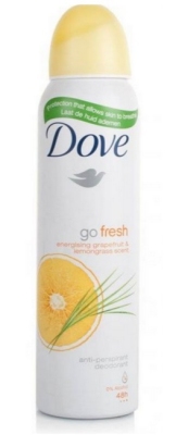 Foto van Dove deospray go fresh grapefruit 150ml via drogist
