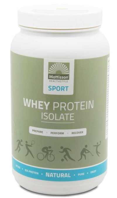 Mattisson absolute whey protein isolate 600g  drogist