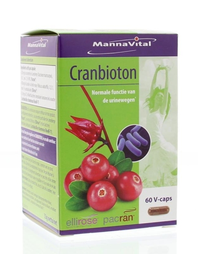Mannavital cranbioton 60cap  drogist