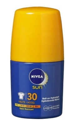 Foto van Nivea sun protect & hydrate roll-on spf30 50ml via drogist