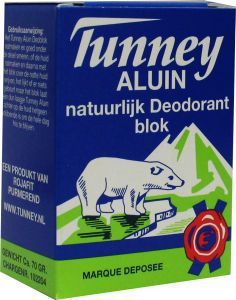 Tunney aluin deodorant blok 70g  drogist