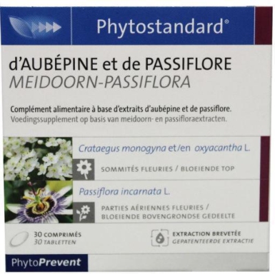 Foto van Phytostandard meidoorn passiflora 30tb via drogist
